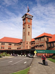 I decided t take the train versus drive!