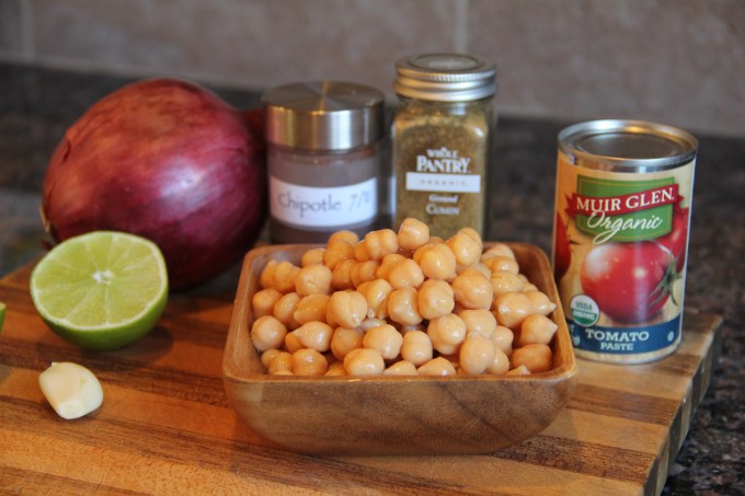 Ingredients for the Chickpea Dip