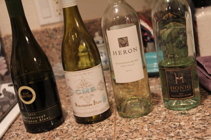 Sauvignon Blanc - Kim Crawford, CMS, Heron and Honig