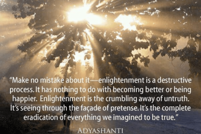 Adyashanti Quote to Chew On