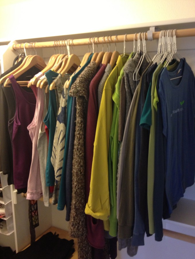 Getting rid of stuff I don't wear