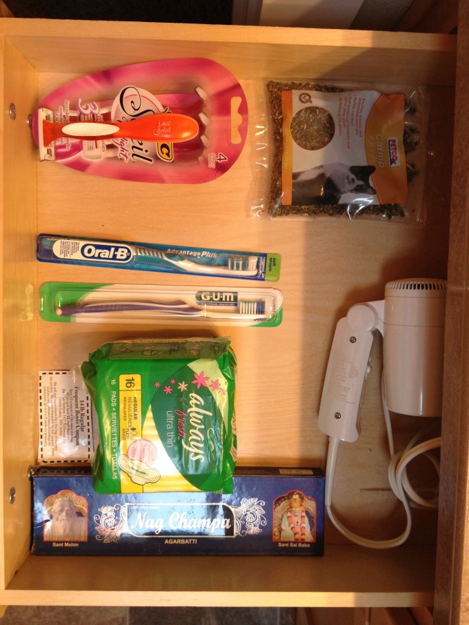 Items for guests to make them feel welcome