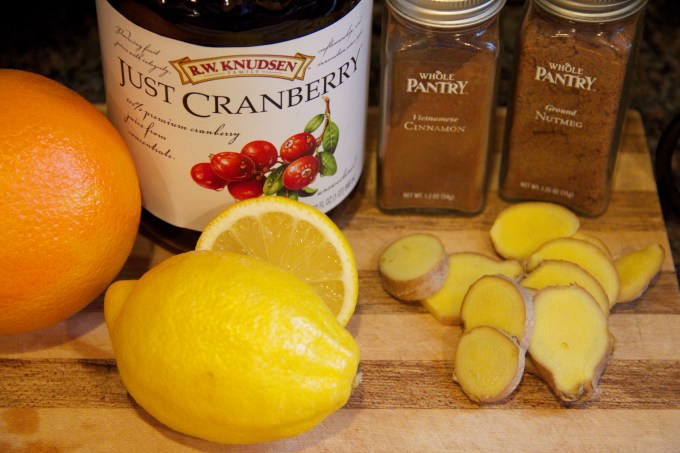 Items for making Miracle Juice