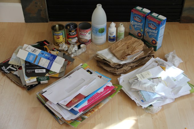 What I am Recycling for this 4 weeks