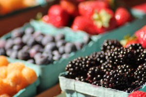 Berries at the Farmers Market