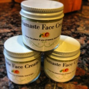 Namaste Face Cream I made