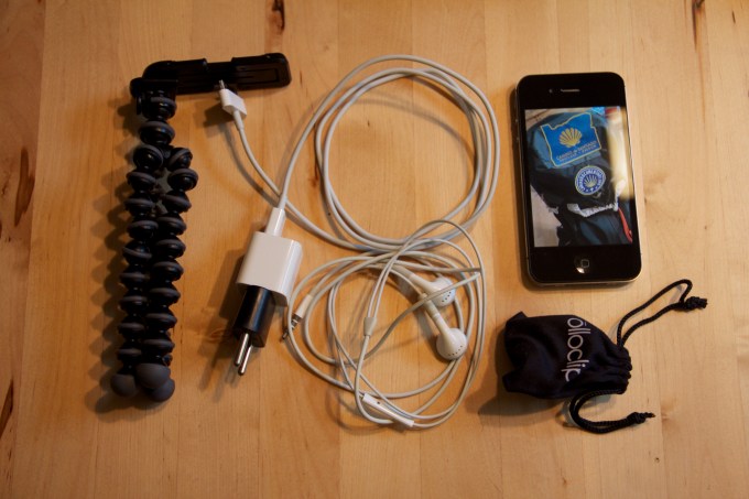 My photography items weight 10 ounces total as compared to my camera at near 3 pounds