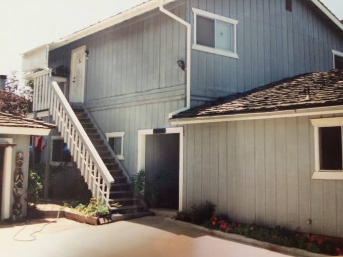 Our upstairs apartment off of San Elijo Avenue in Cardiff