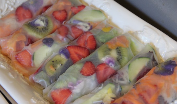 Summer Fruit Spring&nbsp;Rolls