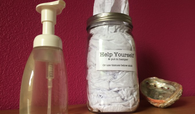 Simple Up the&nbsp;Bathroom