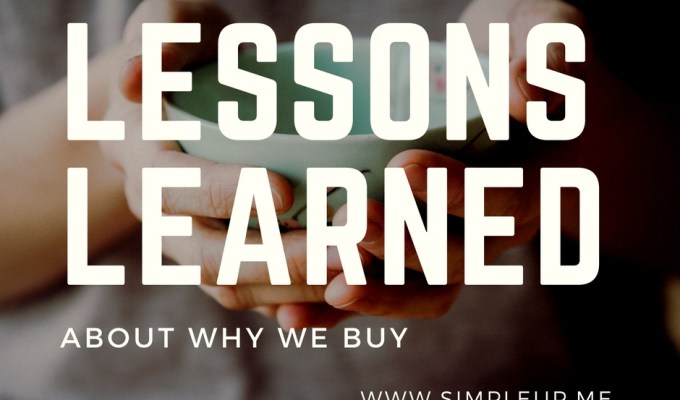 Lessons Learned About Why We&nbsp;Buy